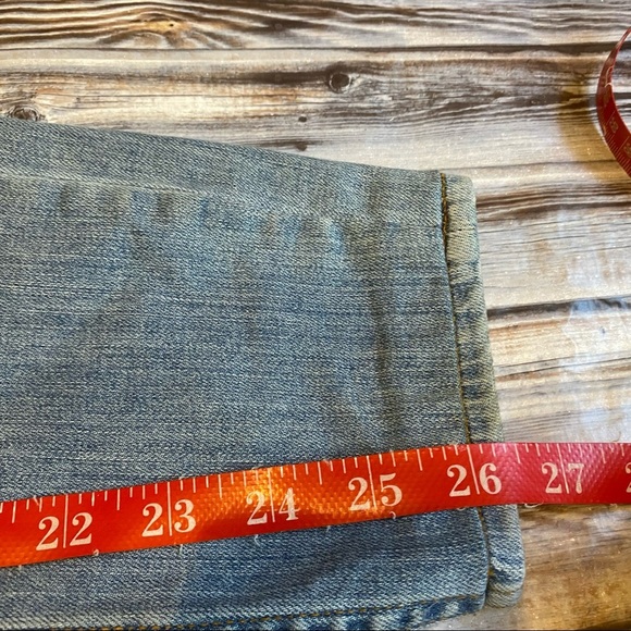 BLK DNM Skinny Slim Fit Distressed Denim Jeans Light Wash Sz 27/30 - Picture 11 of 11